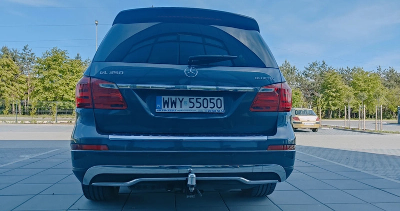 Mercedes-Benz GL cena 122000 przebieg: 139000, rok produkcji 2014 z Wyszków małe 781